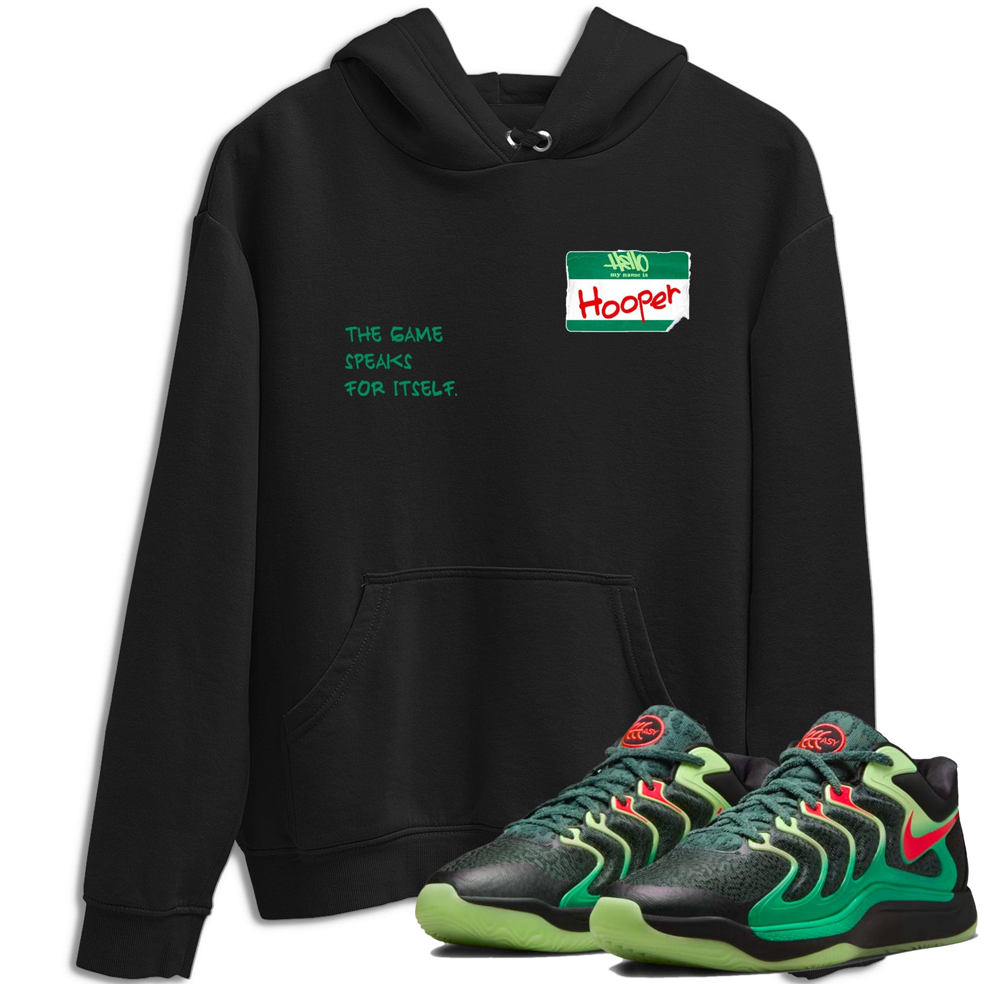 Sneaker Threads – Sneaker Tees To Match Nike KD 17 Easy Money Sniper – Hooper Badge Graphic Tee Black 1. Perfect for Jordan releases 2025 colorways. Perfect for Kevin Durant sneaker releases and Easy Money basketball colorways loved by hoopers in 2025.