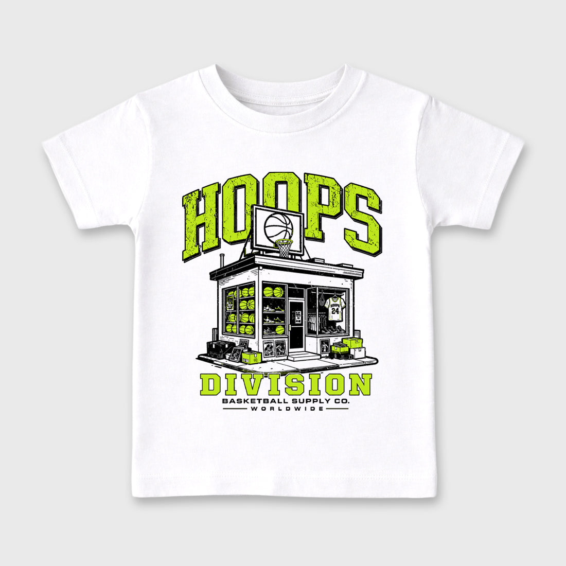 Sneaker match tees – Sneaker Tees To Match Air Foamposite Pro Black Shoes – Hoops Division Store Kids T-Shirt White 2