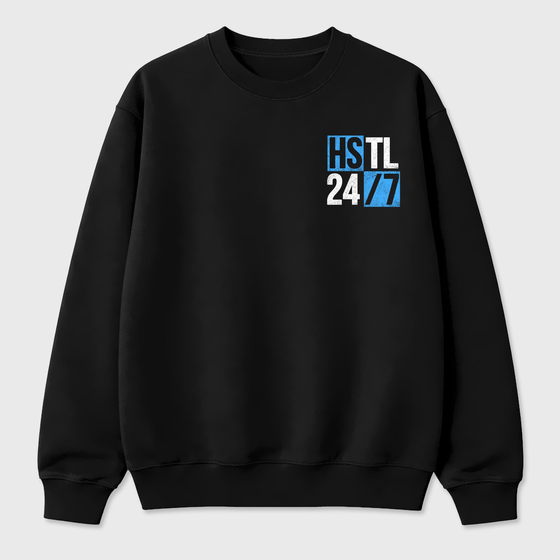 Hustle 247 sneaker match t-shirt styled to complete your fit with the sneakers, shown in Black.