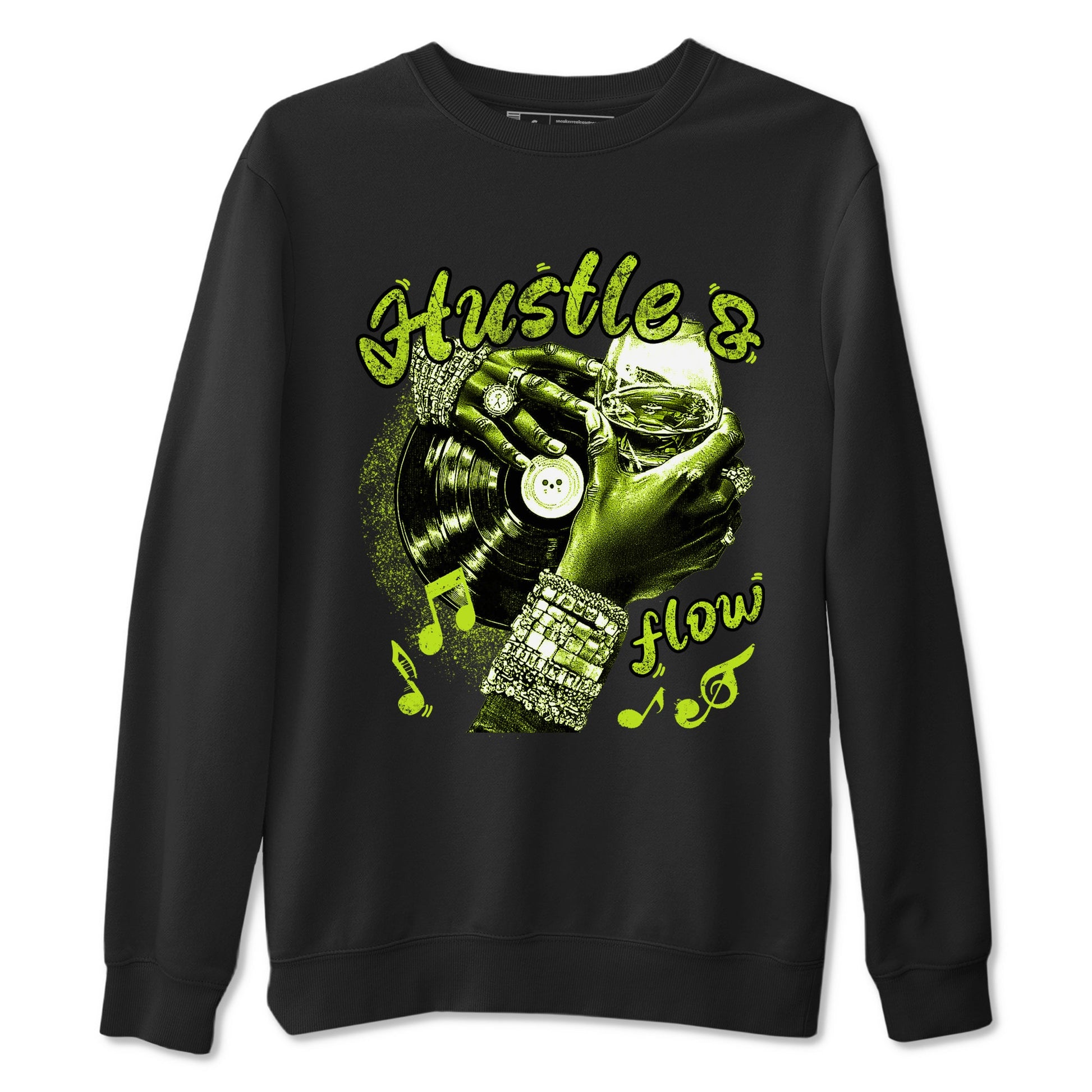 Foams One Black Volt best t shirts to wear with jordans Hustle and Flow sneaker match tees Air Foamposite One Black Volt match shoes to clothes SNRT Sneaker Tees unisex cotton Black 2 shirts