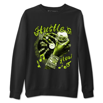 Foams One Black Volt best t shirts to wear with jordans Hustle and Flow sneaker match tees Air Foamposite One Black Volt match shoes to clothes SNRT Sneaker Tees unisex cotton Black 2 shirts