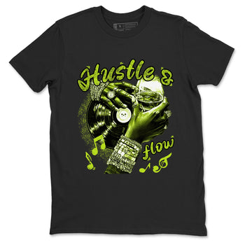 Foams One Black Volt best t shirts to wear with jordans Hustle and Flow sneaker match tees Air Foamposite One Black Volt match shoes to clothes SNRT Sneaker Tees unisex cotton Black 2 shirts
