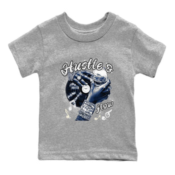3s For The Love to match jordans Hustle and Flow sneaker match tees A Ma Maniere For The Love match shoes to clothes SNRT Sneaker Tees Youth Baby Heather Grey 2 tee