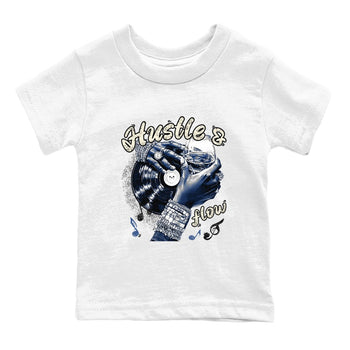 3s For The Love to match jordans Hustle and Flow sneaker match tees A Ma Maniere For The Love match shoes to clothes SNRT Sneaker Tees Youth Baby White 2 tee