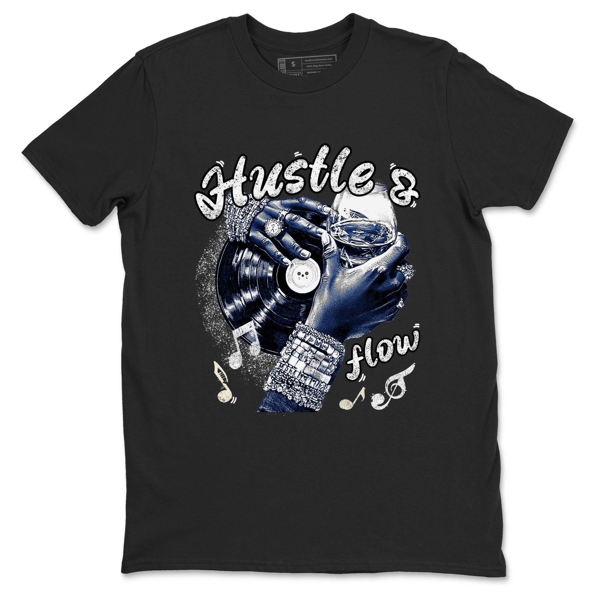 3s For The Love to match jordans Hustle and Flow sneaker match tees A Ma Maniere For The Love match shoes to clothes SNRT Sneaker Tees unisex cotton Black 2 shirts