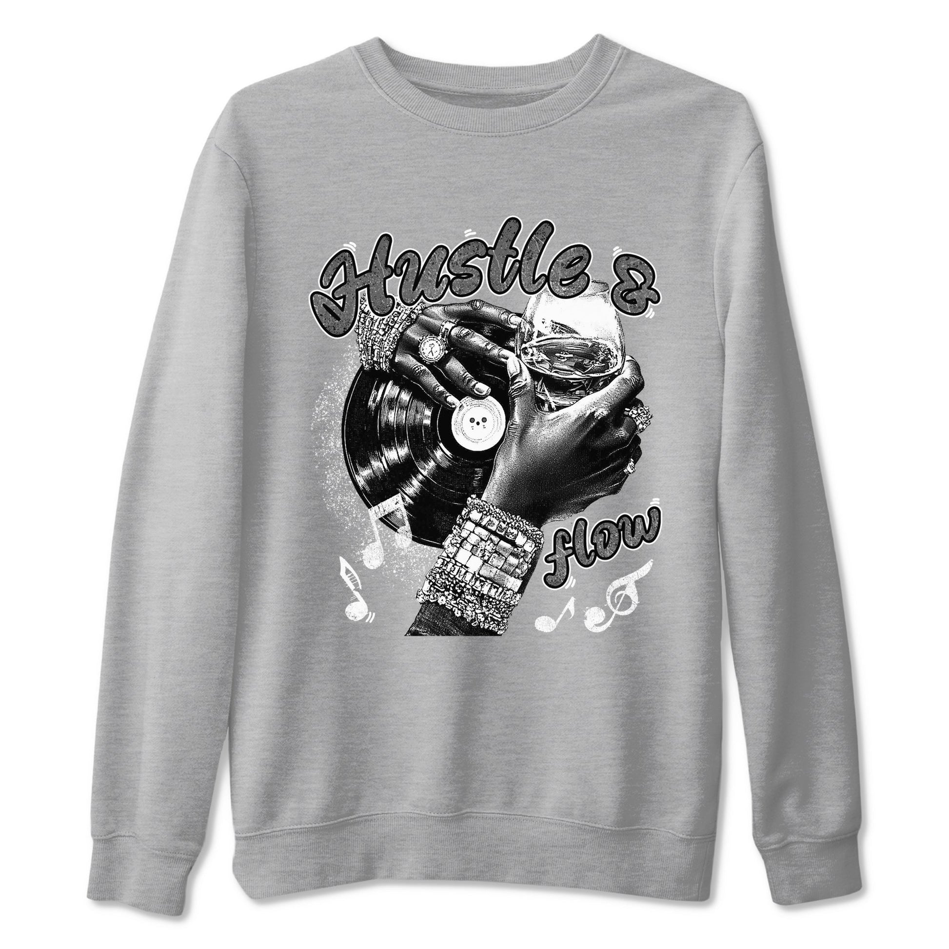 9s Cool Grey best t shirts to wear with jordans Hustle and Flow sneaker match tees Air Jordan 9 Retro Cool Grey match shoes to clothes SNRT Sneaker Tees unisex cotton Heather Grey 2 shirts