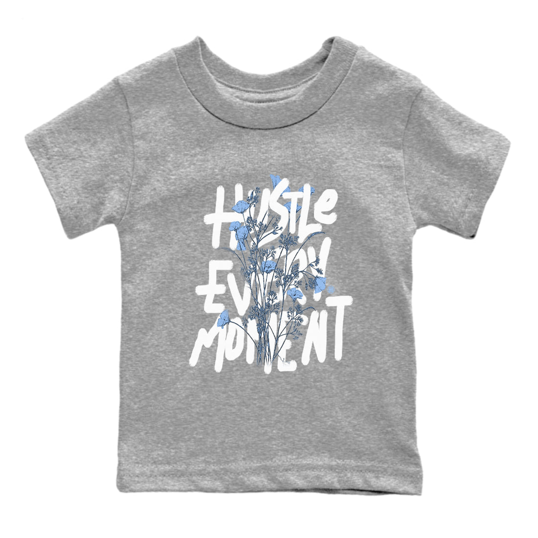 Air Jordan 4 WMNS Aluminumsneaker match tee Hustle Every Moment sneaker match tees Air Jordan 4 Forget Me Not best t-shirts to match jordans SNRT Sneaker Tees Youth Baby Heather Grey 2 tee