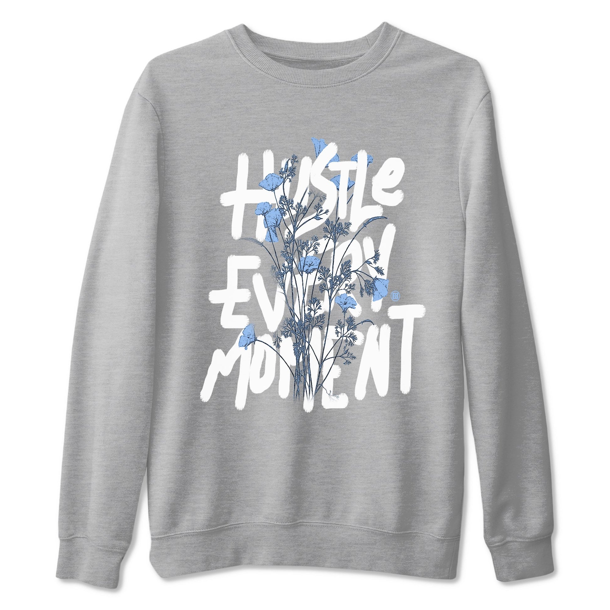 Air Jordan 4 WMNS Aluminumsneaker match tee Hustle Every Moment sneaker match tees Air Jordan 4 Forget Me Not best t-shirts to match jordans SNRT Sneaker Tees unisex cotton Heather Grey 2 shirts