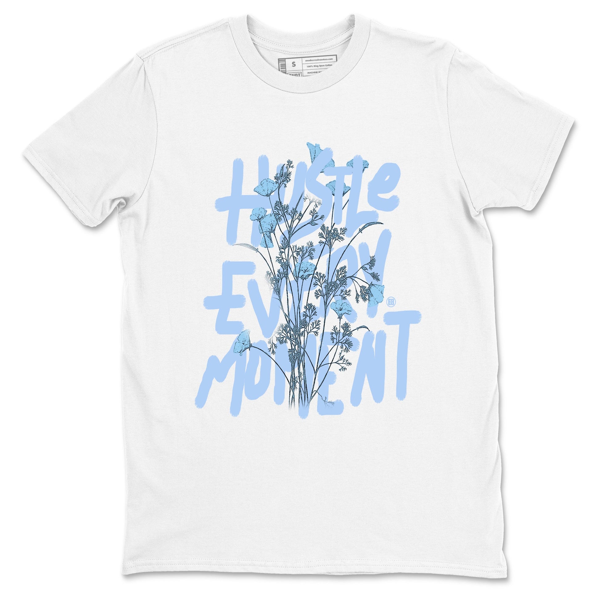 Air Jordan 4 WMNS Aluminumsneaker match tee Hustle Every Moment sneaker match tees Air Jordan 4 Forget Me Not best t-shirts to match jordans SNRT Sneaker Tees unisex cotton White 2 shirts