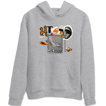 3s Georgia Peach shirt to match jordans Hustle For The New Kicks sneaker tees Air Jordan 3 Georgia Peach SNRT Sneaker Release Tees unisex cotton Heather Grey 2 crew neck shirt