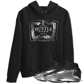 Adidas AE 1 Silver Metallic shirts to match jordans Hustle Harder sneaker match tees AE 1 Silver Metallic match shoes to clothes SNRT Sneaker Tees unisex cotton Black 1 shirts