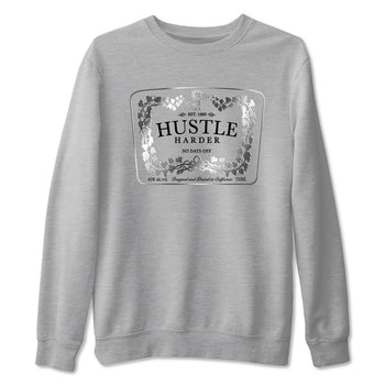 Adidas AE 1 Silver Metallic shirts to match jordans Hustle Harder sneaker match tees AE 1 Silver Metallic match shoes to clothes SNRT Sneaker Tees unisex cotton Heather Grey 2 shirts