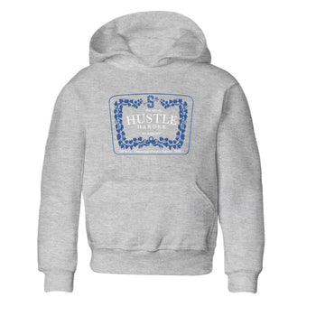 11s Diffused Blue shirts to match jordans Hustle Harder sneaker match tees Air Jordan 11 Diffused Blue SNRT Sneaker Release Tees Youth Baby Heather Grey 2 crew neck shirts