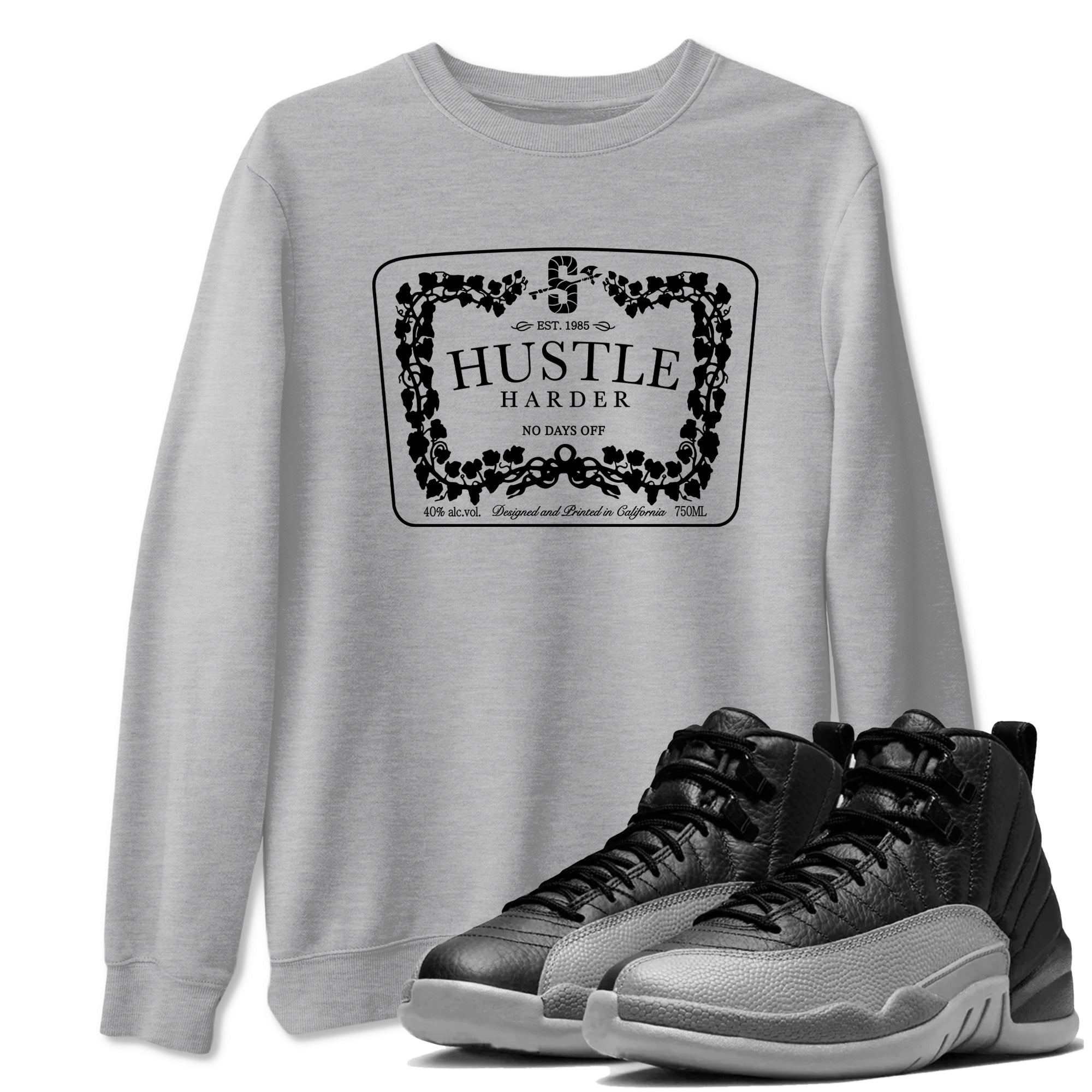 jordan wolf grey 12 outfit