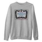 3s Rare Air shirts to match jordans Hustle Harder best t shirts to wear with jordans Air Jordan 3 OG Rare Air match shoes to clothes SNRT Sneaker Tees unisex cotton Heather Grey 2 shirts