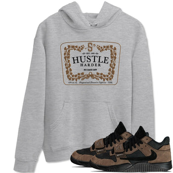 Jordan Jumpman Jack TR Travis Scott Dark Mocha shirts to match jordans Hustle Harder sneaker match tees Jordan Jumpman Jack Travis Scott Dark Mocha match shoes to clothes SNRT Sneaker Tees unisex cotton Heather Grey 1 shirts