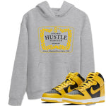 Dunk High Pollen shirts to match jordans Hustle Harder sneaker match tees Dunk High Pollen SNRT Sneaker Release Tees unisex cotton Heather Grey 1 crew neck shirts