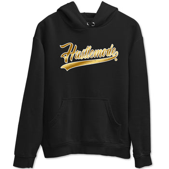 Air Jordan 1 High OG Black Metallic Gold shirts to match jordans Hustle Mode sneaker match tees Air Jordan 1 Retrp Black Metallic Gold Sneaker Shirts SNRT Sneaker Tees streetwear brand Black 2 unisex cotton tee