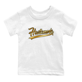 Air Jordan 1 High OG Black Metallic Gold shirts to match jordans Hustle Mode sneaker match tees Air Jordan 1 Retrp Black Metallic Gold Sneaker Shirts SNRT Sneaker Tees streetwear brand Baby and Youth White 2 cotton tee