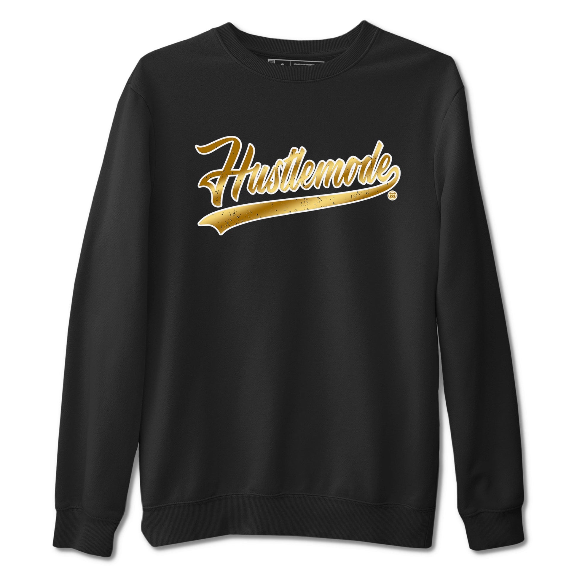 Air Jordan 1 High OG Black Metallic Gold shirts to match jordans Hustle Mode sneaker match tees Air Jordan 1 Retrp Black Metallic Gold Sneaker Shirts SNRT Sneaker Tees streetwear brand Black 2 unisex cotton tee