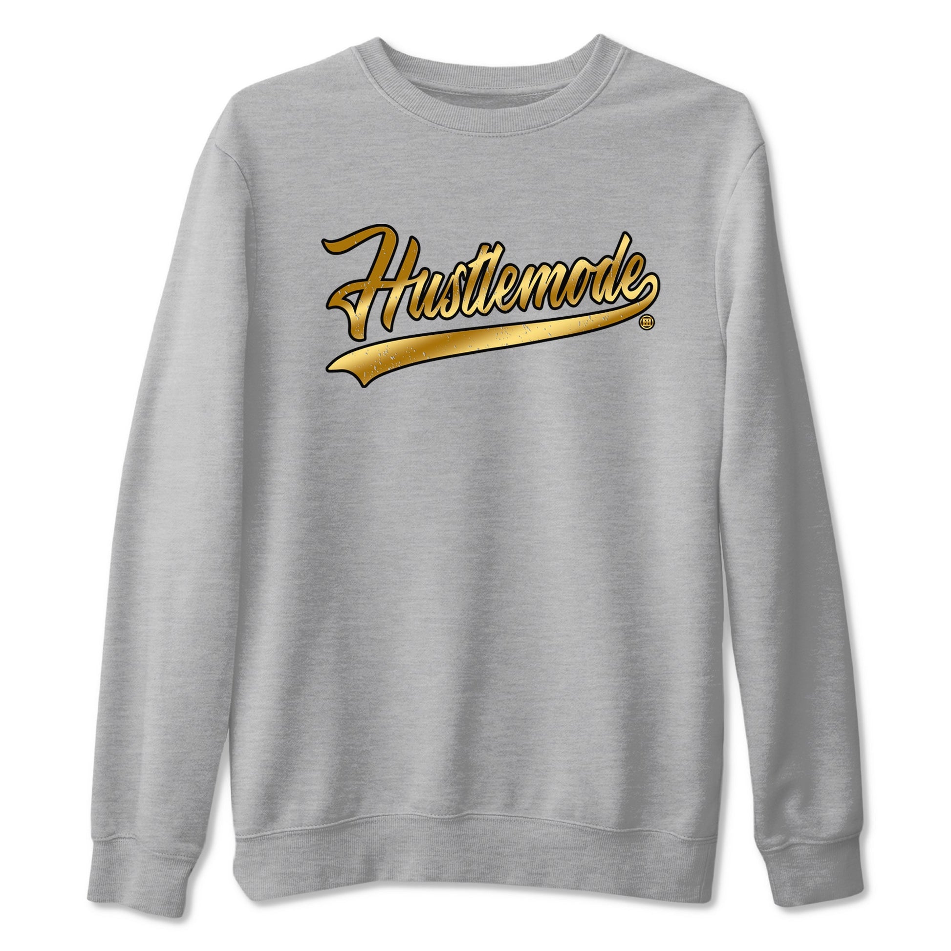 Air Jordan 1 High OG Black Metallic Gold shirts to match jordans Hustle Mode sneaker match tees Air Jordan 1 Retrp Black Metallic Gold Sneaker Shirts SNRT Sneaker Tees streetwear brand Heather Grey 2 unisex cotton tee