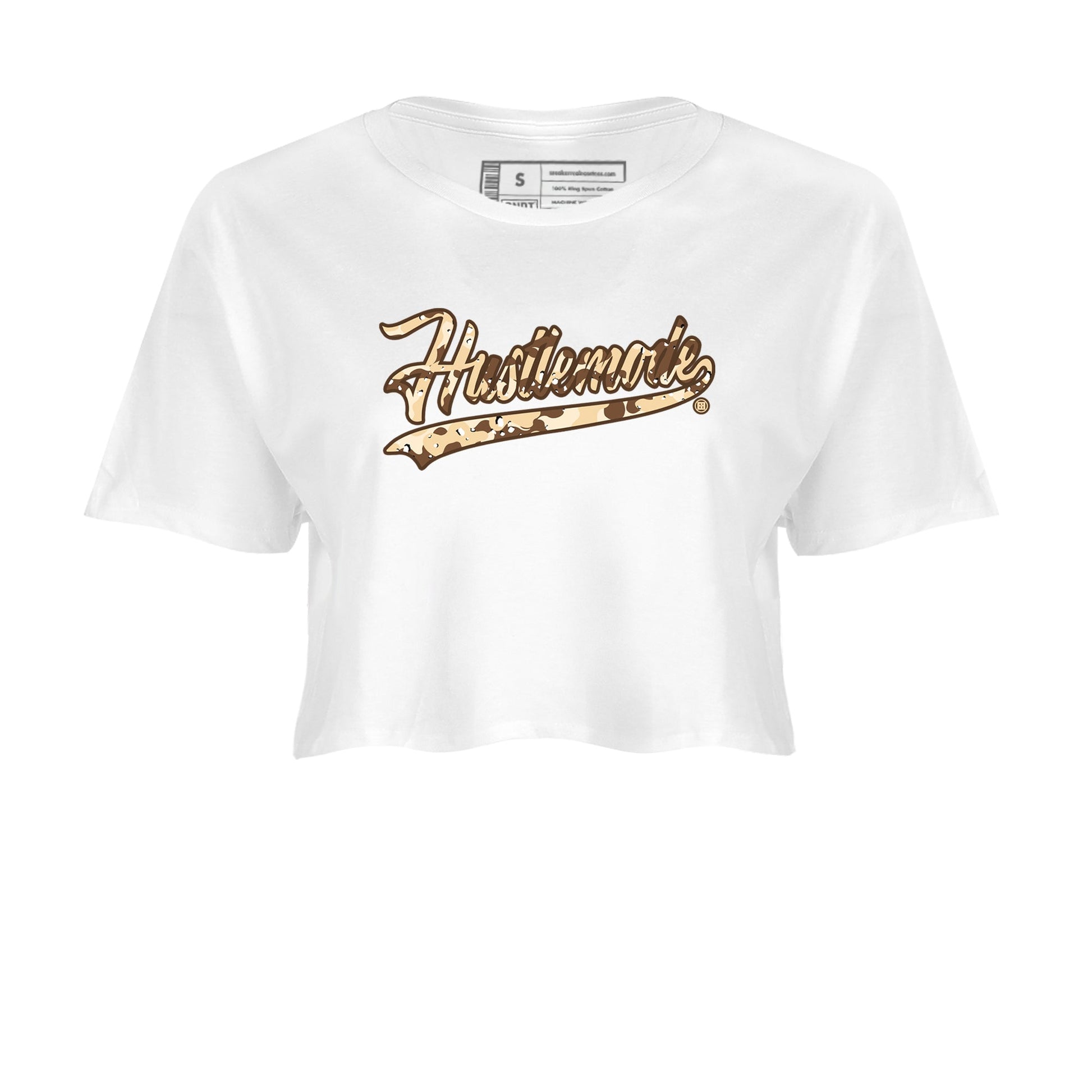 WNBA x Air Jordan 3 “Desert Camo” shirts to match jordans Hustle Mode sneaker match tees Air Jordan 3 Desert Camo SNRT Sneaker Release Tees Clothing Sneakerhead ShirtsWhite 2 crop tee