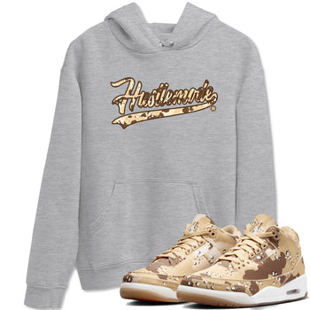 WNBA x Air Jordan 3 “Desert Camo” shirts to match jordans Hustle Mode sneaker match tees Air Jordan 3 Desert Camo SNRT Sneaker Release Tees Clothing Sneakerhead ShirtsHeather Grey 1 unisex cotton tee