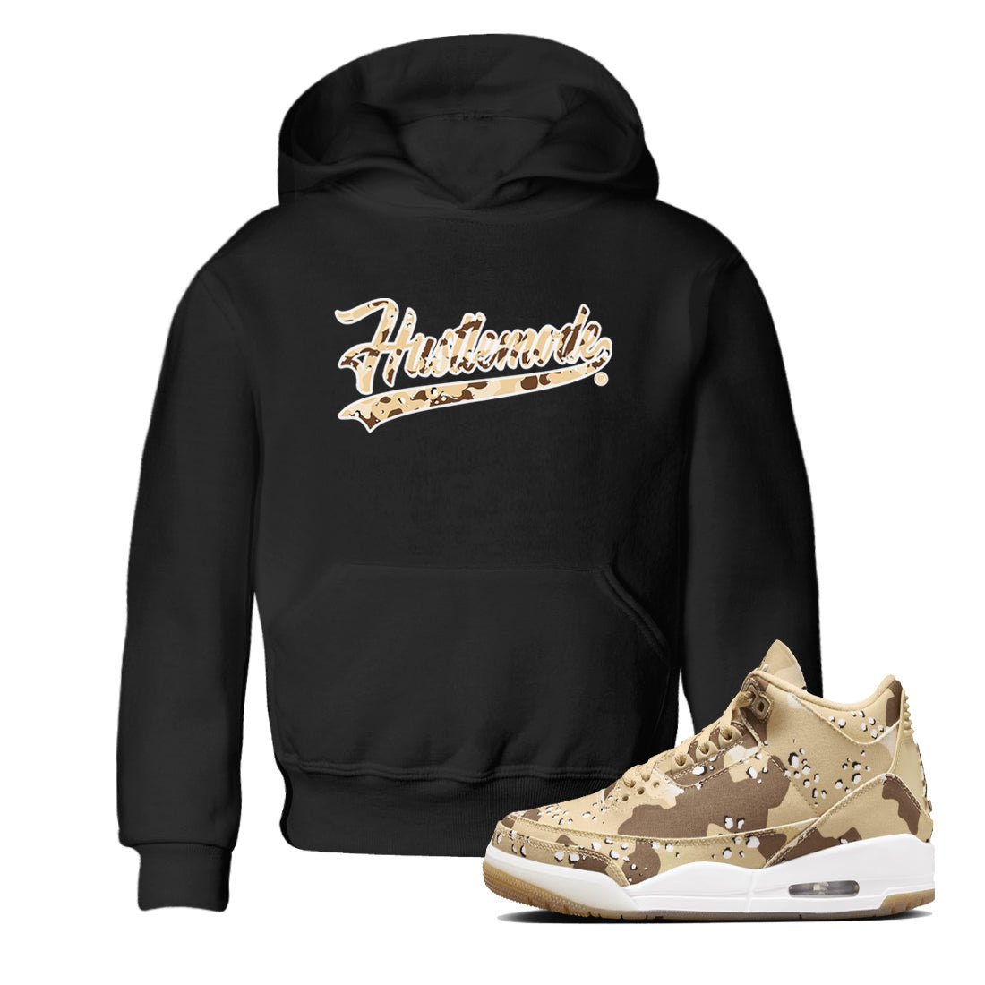 WNBA x Air Jordan 3 “Desert Camo” shirts to match jordans Hustle Mode sneaker match tees Air Jordan 3 Desert Camo SNRT Sneaker Release Tees Clothing Sneakerhead ShirtsBaby and Youth Black 1 cotton tee