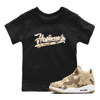 WNBA x Air Jordan 3 “Desert Camo” shirts to match jordans Hustle Mode sneaker match tees Air Jordan 3 Desert Camo SNRT Sneaker Release Tees Clothing Sneakerhead ShirtsBaby and Youth Black 1 cotton tee