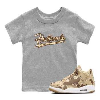 WNBA x Air Jordan 3 “Desert Camo” shirts to match jordans Hustle Mode sneaker match tees Air Jordan 3 Desert Camo SNRT Sneaker Release Tees Clothing Sneakerhead ShirtsBaby and Youth Heather Grey 1 cotton tee