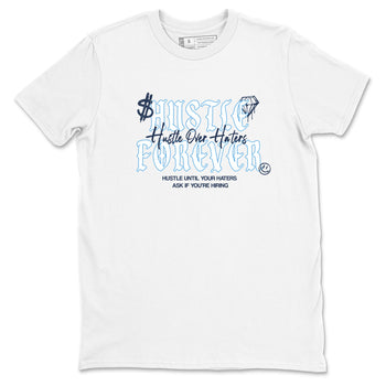 1s Obsidian shirts to match jordans Hustle Over Haters shirts to match Jordans AJ1 Retro Low OG Obsidian match shoes to clothes SNRT Sneaker Tees unisex cotton White 2 shirts