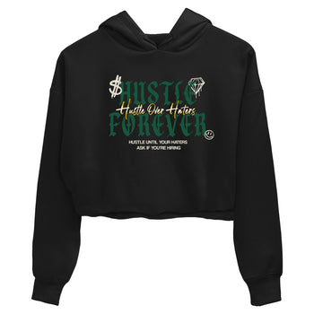 Sneaker Threads – Sneaker Tees To Match Air Jordan 1 Pro Green – Hustle Over haters Crop Tee Black 2. Perfect for Jordan releases 2025 colorways.