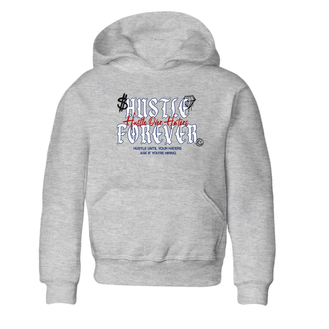 1s Rare Air shirts to match jordans Hustle Over Haters sneaker match tees Air Jordan 1 High OG Rare Air Deep Royal Blue match shoes to clothes SNRT Sneaker Tees Youth Baby Heather Grey 2 tee