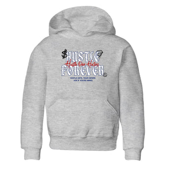 1s Rare Air shirts to match jordans Hustle Over Haters sneaker match tees Air Jordan 1 High OG Rare Air Deep Royal Blue match shoes to clothes SNRT Sneaker Tees Youth Baby Heather Grey 2 tee