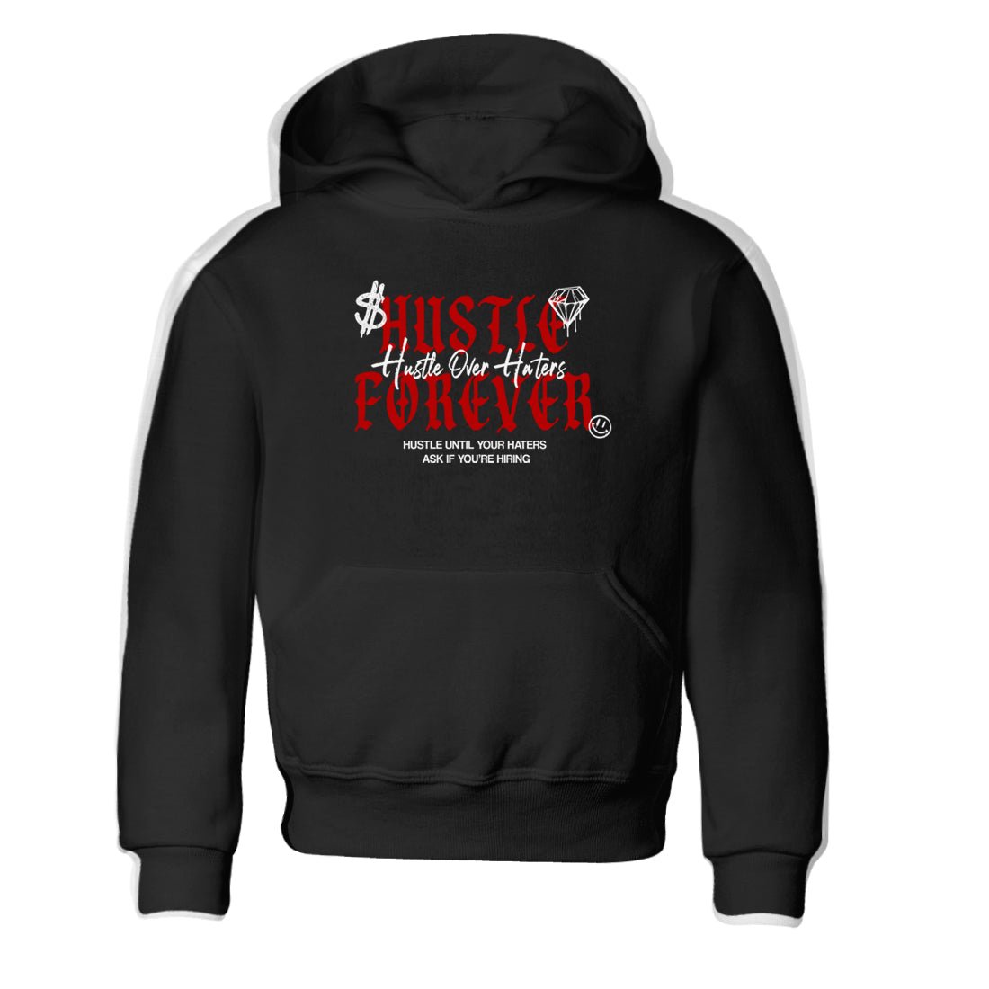 11s Bred shirts to match jordans Hustle Over Haters sneaker match tees Air Jordan 11 Retro Bred match shoes to clothes SNRT Sneaker Tees Youth Baby Black 2 tee