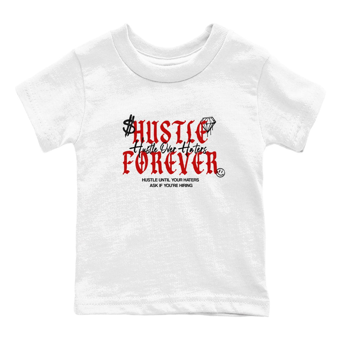 11s Bred shirts to match jordans Hustle Over Haters sneaker match tees Air Jordan 11 Retro Bred match shoes to clothes SNRT Sneaker Tees Youth Baby White 2 tee