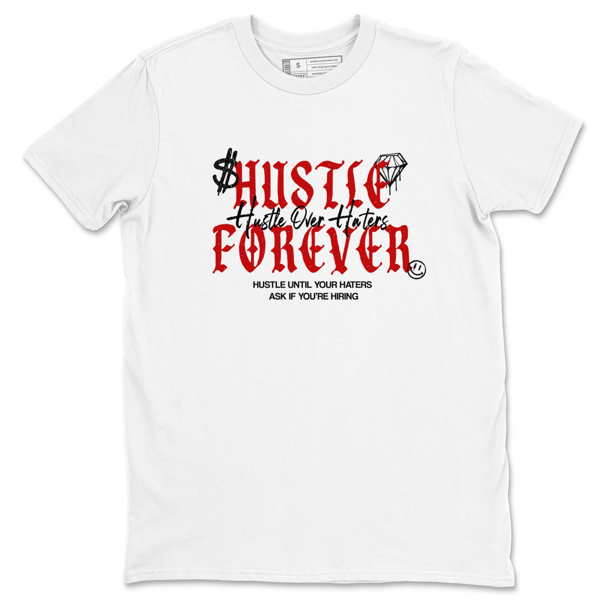 11s Bred shirts to match jordans Hustle Over Haters sneaker match tees Air Jordan 11 Retro Bred match shoes to clothes SNRT Sneaker Tees unisex cotton White 2 shirts