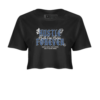 3s For The Love to match jordans Hustle Over Haters sneaker match tees A Ma Maniere For The Love match shoes to clothes SNRT Sneaker Tees unisex cotton Black 2 crop tee