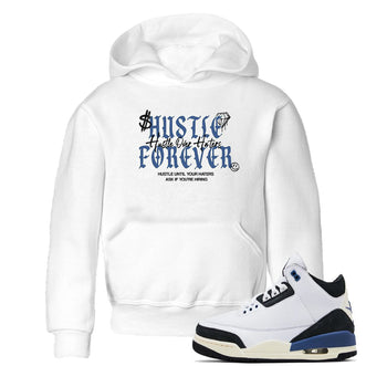 3s For The Love to match jordans Hustle Over Haters sneaker match tees A Ma Maniere For The Love match shoes to clothes SNRT Sneaker Tees Youth Baby White 1 tee