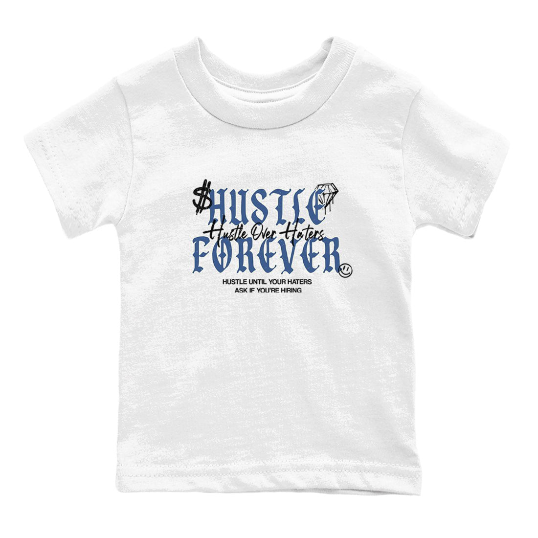 3s For The Love to match jordans Hustle Over Haters sneaker match tees A Ma Maniere For The Love match shoes to clothes SNRT Sneaker Tees Youth Baby White 2 tee