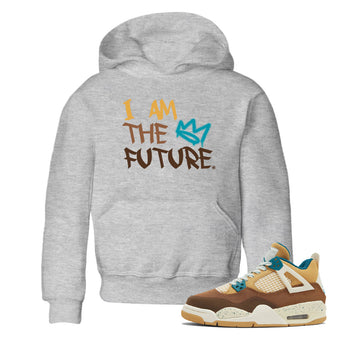 I Am The Future SNRT Sneaker Tee Kids - Air Jordan 4 Cacao Wow - SNRT Sneaker Tee