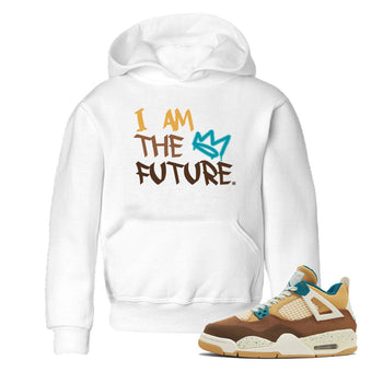I Am The Future SNRT Sneaker Tee Kids - Air Jordan 4 Cacao Wow - SNRT Sneaker Tee