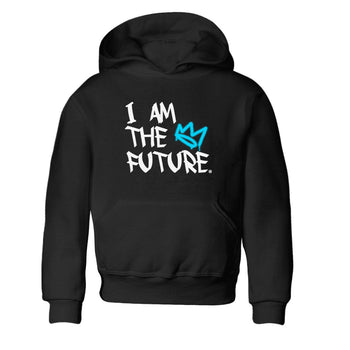 AJ9 Powder Blue shirt to match jordans I Am The Future sneaker tees Air Jordan 9 Retro Powder Blue SNRT sneaker release tees baby toddler Black 2 cotton Shirt
