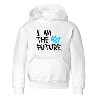 AJ9 Powder Blue shirt to match jordans I Am The Future sneaker tees Air Jordan 9 Retro Powder Blue SNRT sneaker release tees baby toddler White 2 cotton Shirt