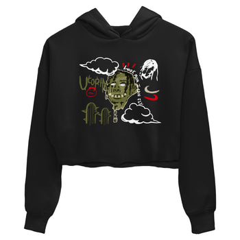 1s Travis Scott Medium Olive shirts to match jordans I Can Fly sneaker match tees Air Jordan 1 Travis Scott Medium Olive SNRT Sneaker Tees streetwear brand Black 2 crop tee