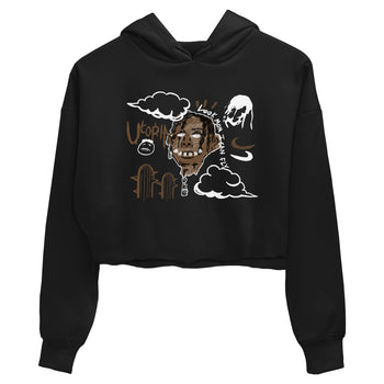Jordan Jumpman Jack Travis Scott Dark Mocha shirts to match jordans I Can Fly sneaker match tees Jordan Jumpman Jack Travis Scott Dark Mocha SNRT Sneaker Tees streetwear brand Black 2 crop tee
