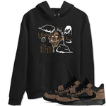 Jordan Jumpman Jack Travis Scott Dark Mocha shirts to match jordans I Can Fly sneaker match tees Jordan Jumpman Jack Travis Scott Dark Mocha SNRT Sneaker Tees streetwear brand Black 1 unisex cotton tee