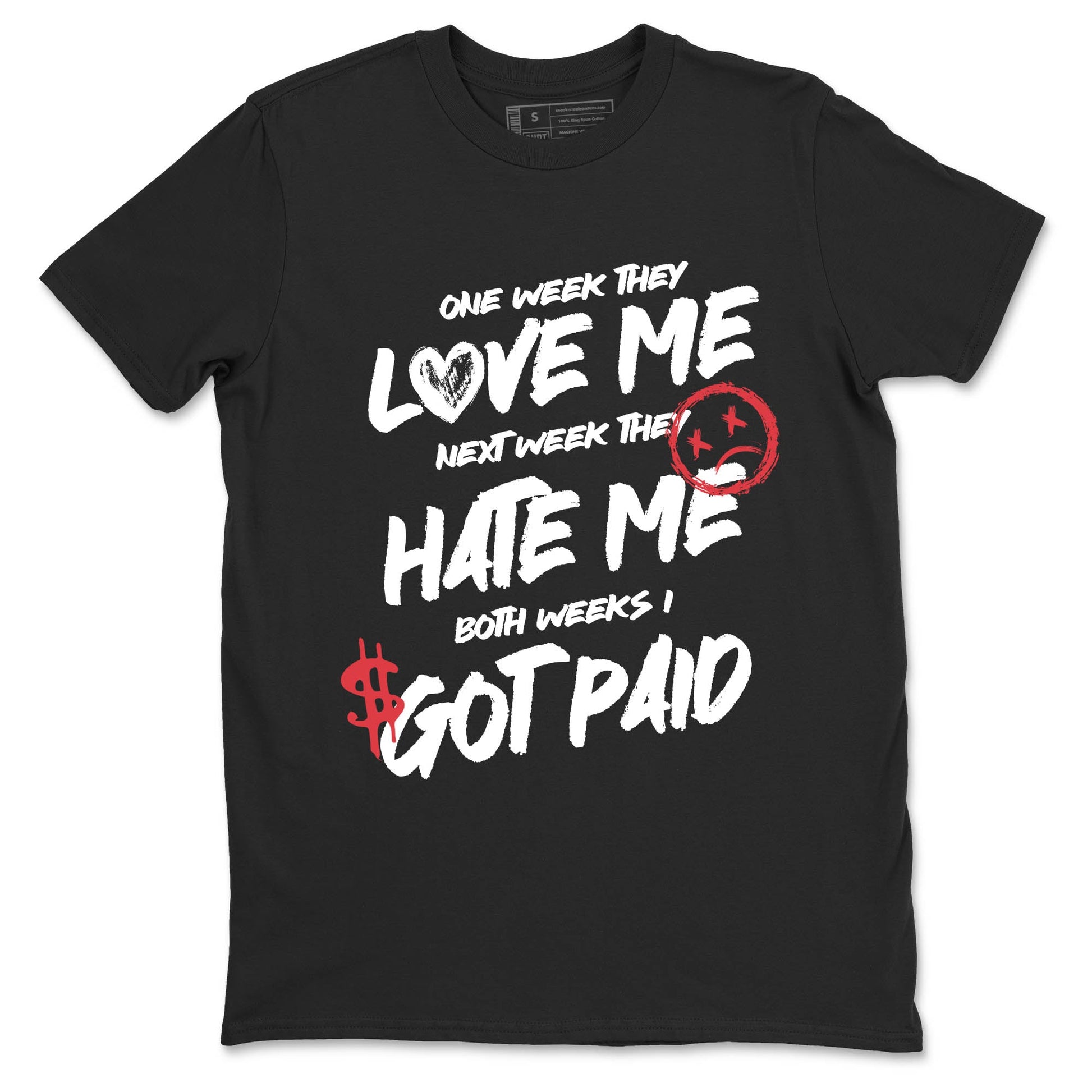 Sneaker Threads – Sneaker Tees To Match Adidas AE 1 Best Of Adi – I Got Paid Graphic Tee Black 2. Perfect for Jordan releases 2025 colorways. AE 1 Best Of Adi: Perfect for Anthony Edwards basketball sneaker drops and bold black, white, and red colorways from 2025.