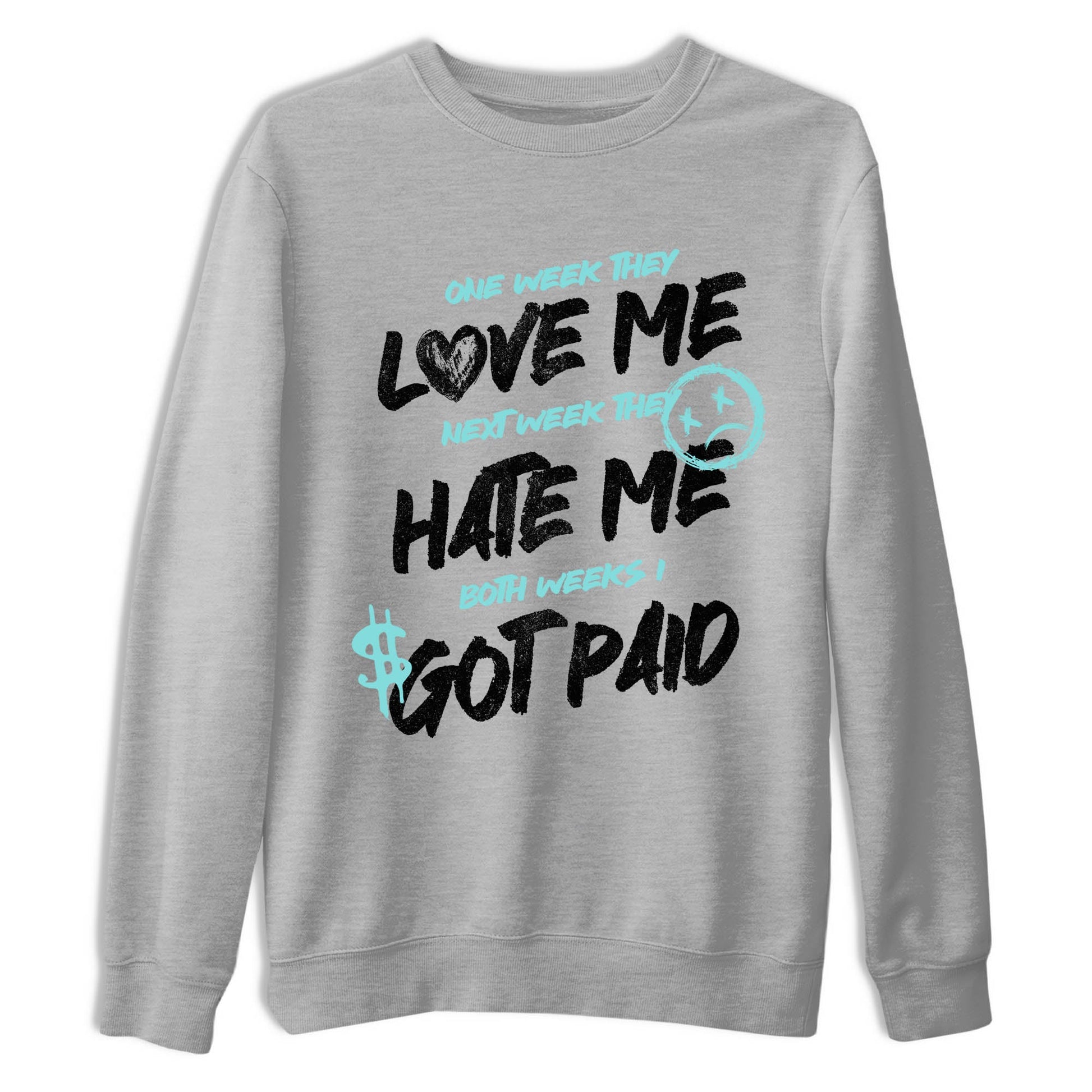 Sneaker Threads – Sneaker Tees To Match Adidas Harden Vol. 9 Uno Chain – I Got Paid Graphic Tee Heather Grey 2. Perfect for Jordan releases 2025 colorways.