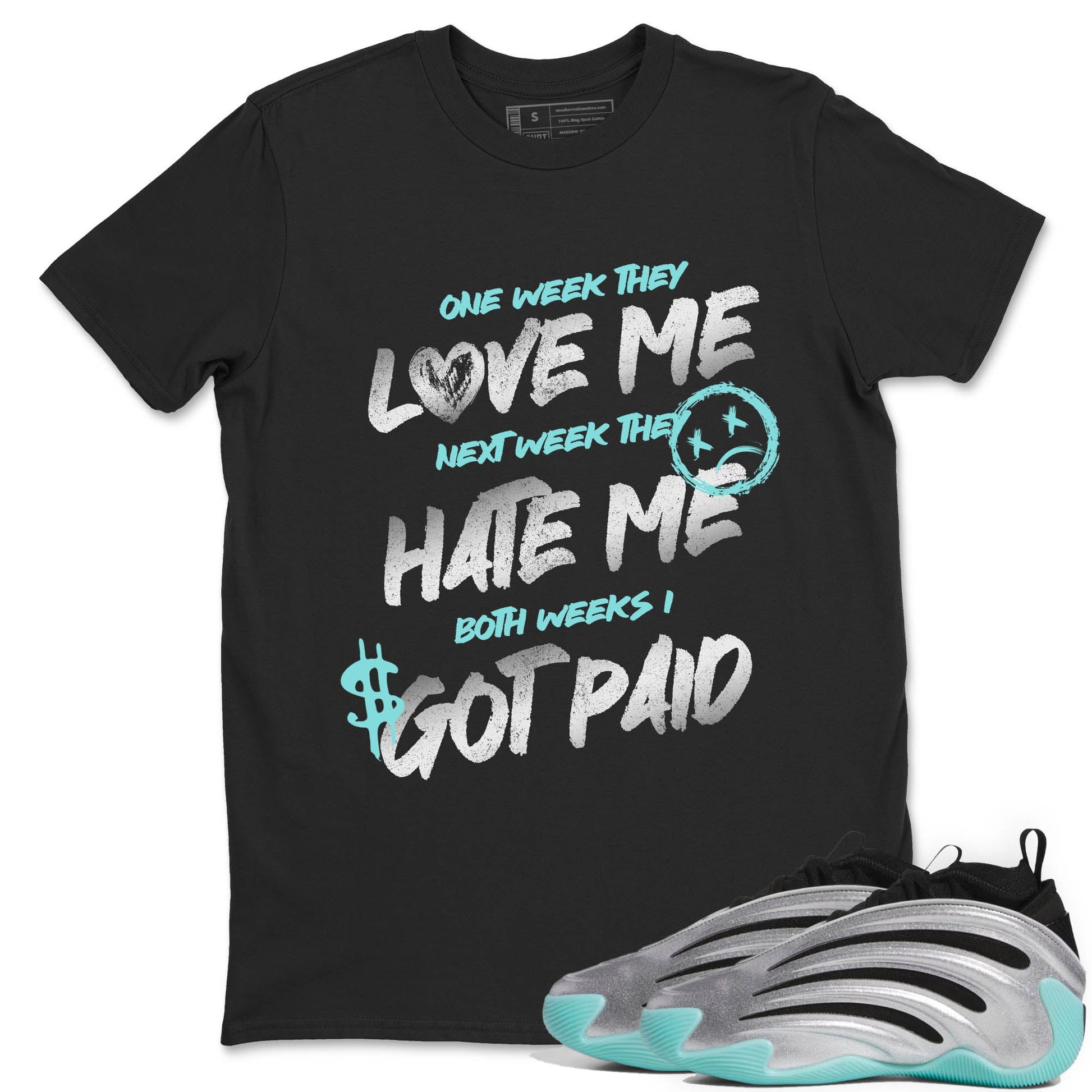 Sneaker Threads – Sneaker Tees To Match Adidas Harden Vol. 9 Uno Chain – I Got Paid Graphic Tee Black 1. Perfect for Jordan releases 2025 colorways.